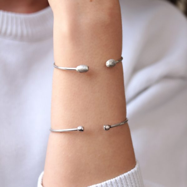 CUFF SILVER BRACELET adjustable bracelet By Gilat Artzi Jewelry 7